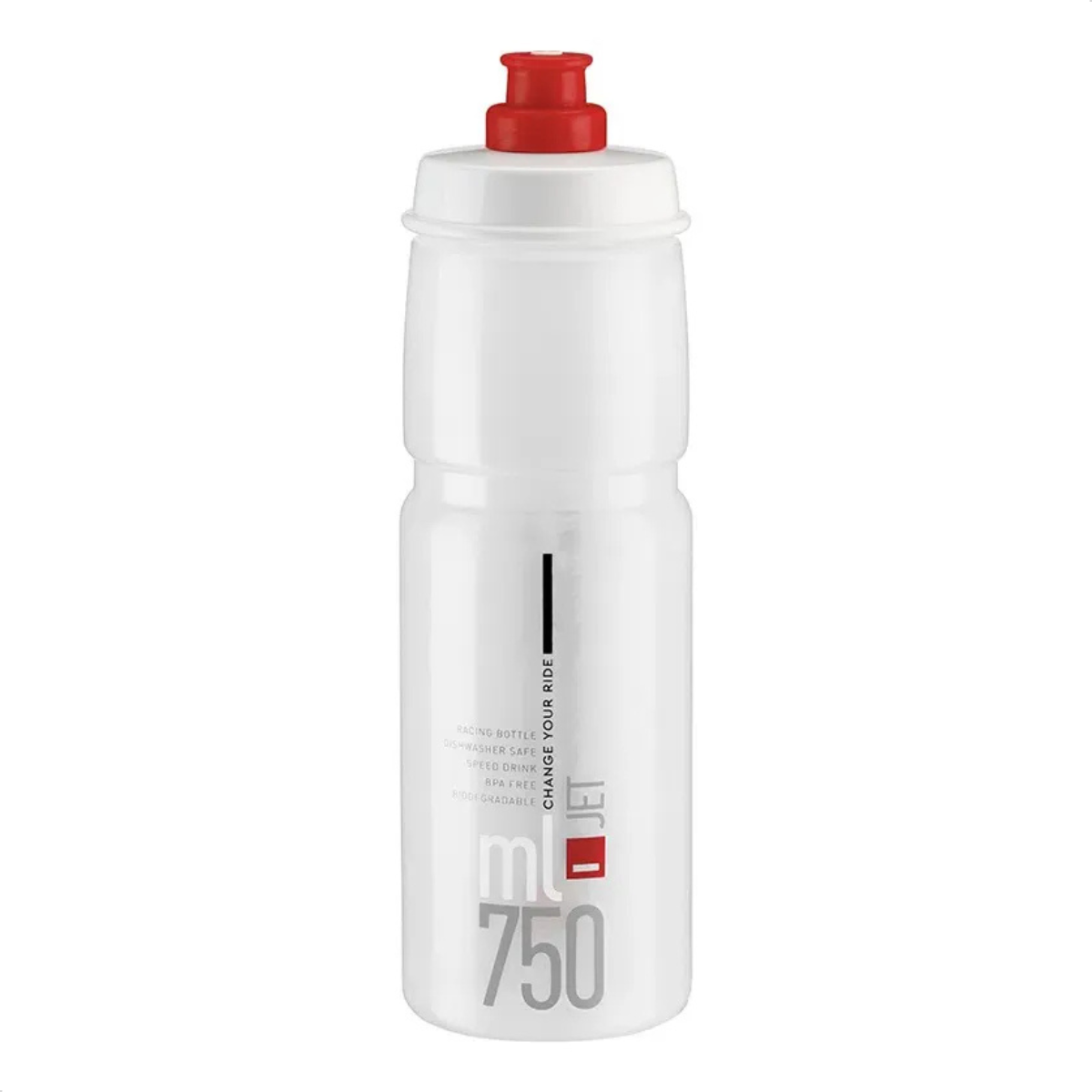 GARRAFA ELITE JET 750ML TRANSPARENTE LOGO CZA