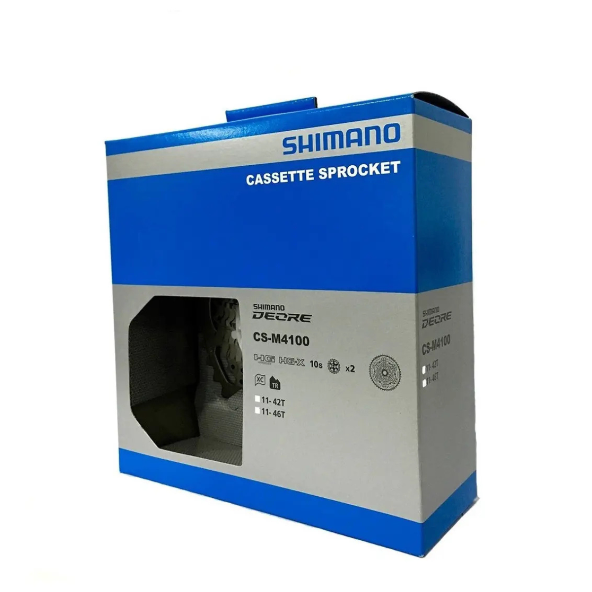 CASSETE SHIMANO DEORE 10V CS-M4100 11/46D
