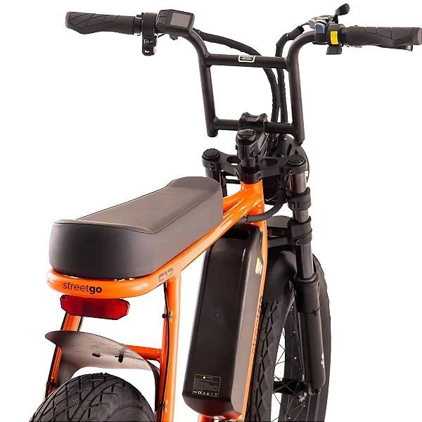 BICICLETA ELETRICA STREETGO S12 750WH LARANJA