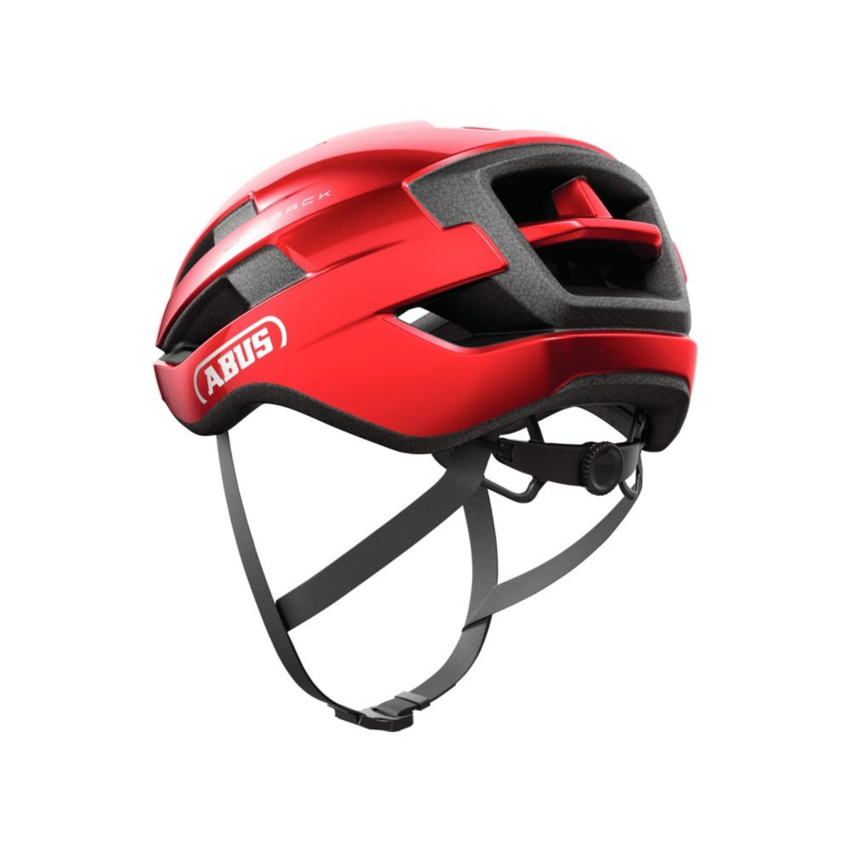 CAPACETE CICLISMO ABUS WINGBACK VERMELHO TAM M 56 - 58 CM