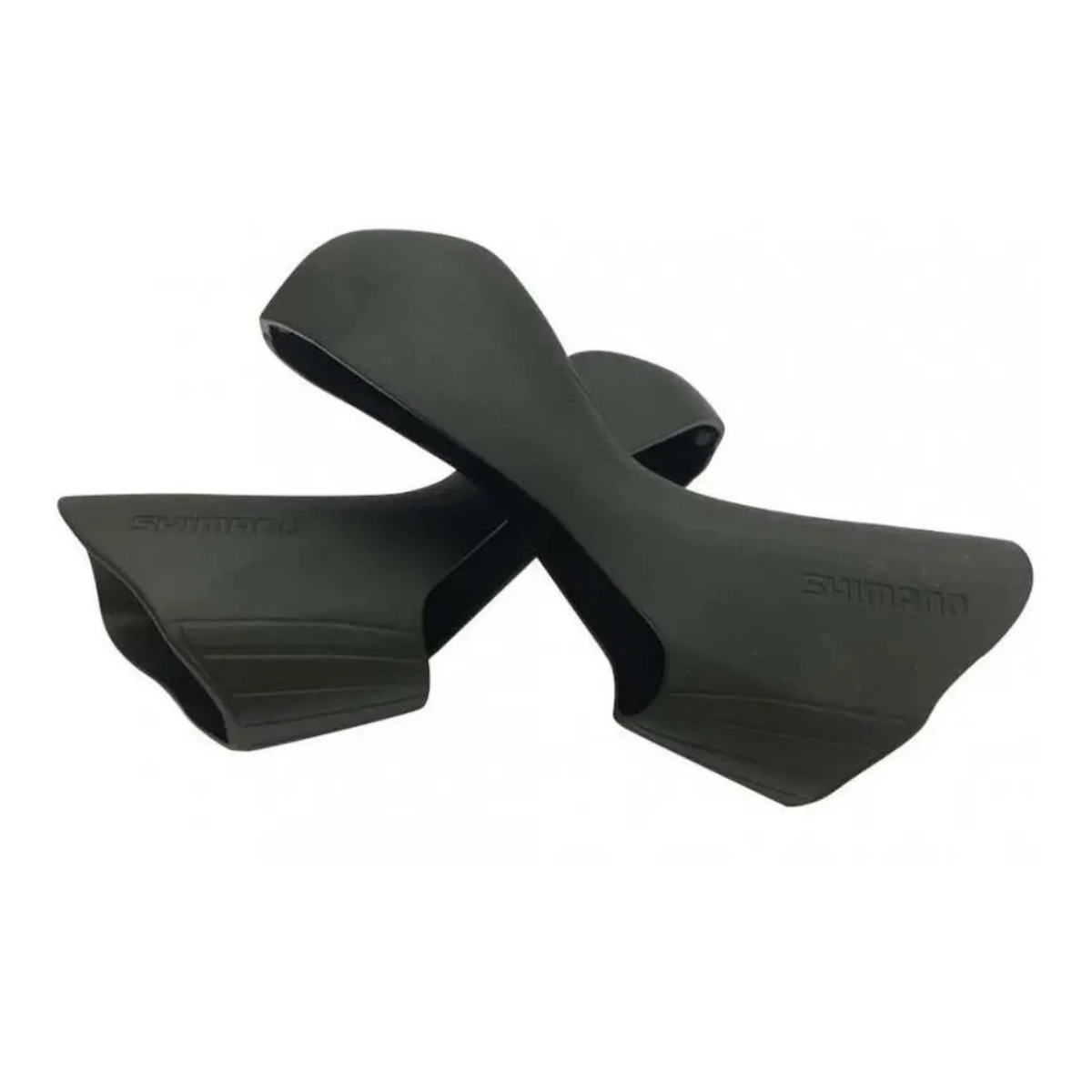 CAPA BORRACHA STI SHIMANO R7020/R7120/R4720 PAR DIR/ESQ PRETO