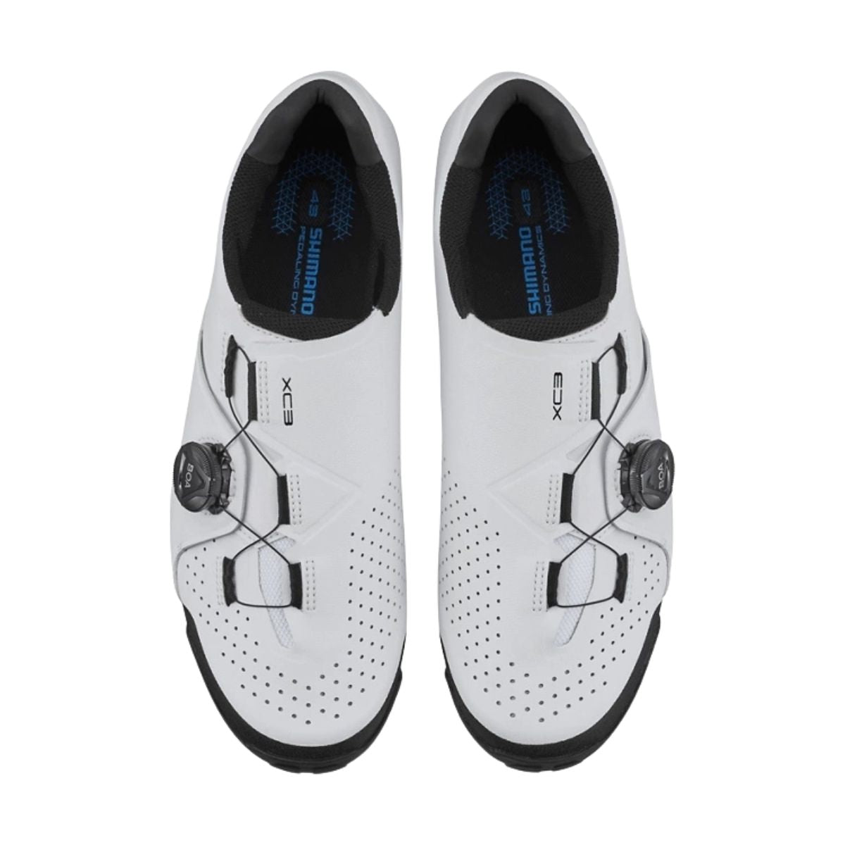 SAPATILHA SHIMANO MTB SH-XC300 COR BRANCO VARIAÇÕES