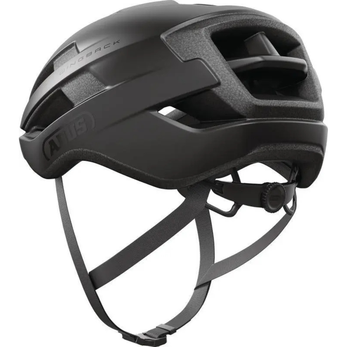 CAPACETE CICLISMO ABUS WINGBACK VELVET PRETO TAM M (56-58)