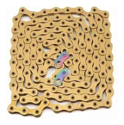 CORRENTE SRAM XX1 EAGLE 126 ELOS 12 VELOCIDADES CORES 12V DOURADO