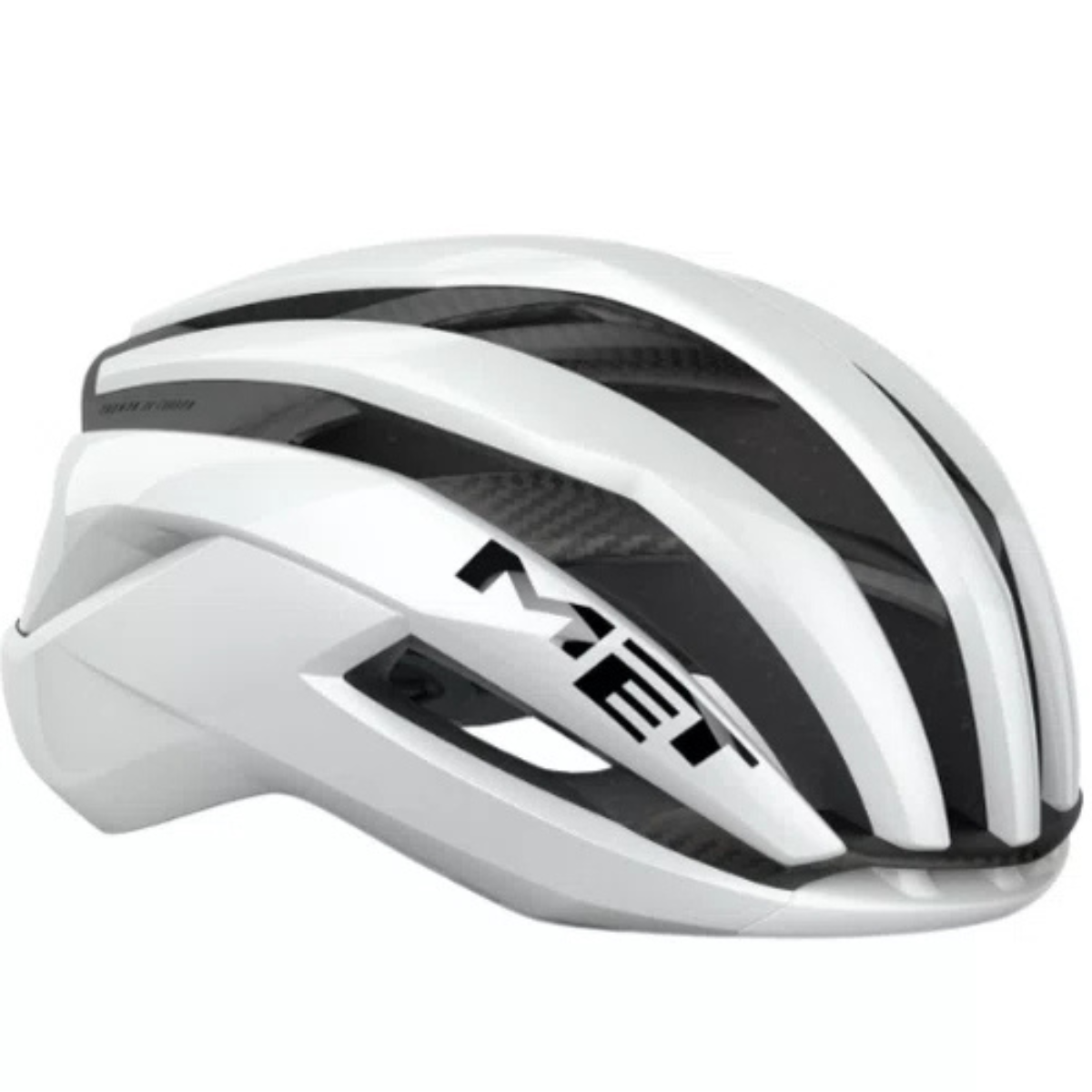 CAPACETE MET TRENTA 3K CARBON BRANCO M