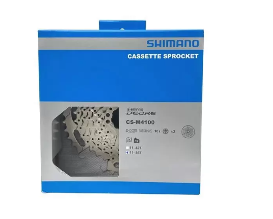 CASSETE SHIMANO DEORE 10V CS-M4100 11/42D