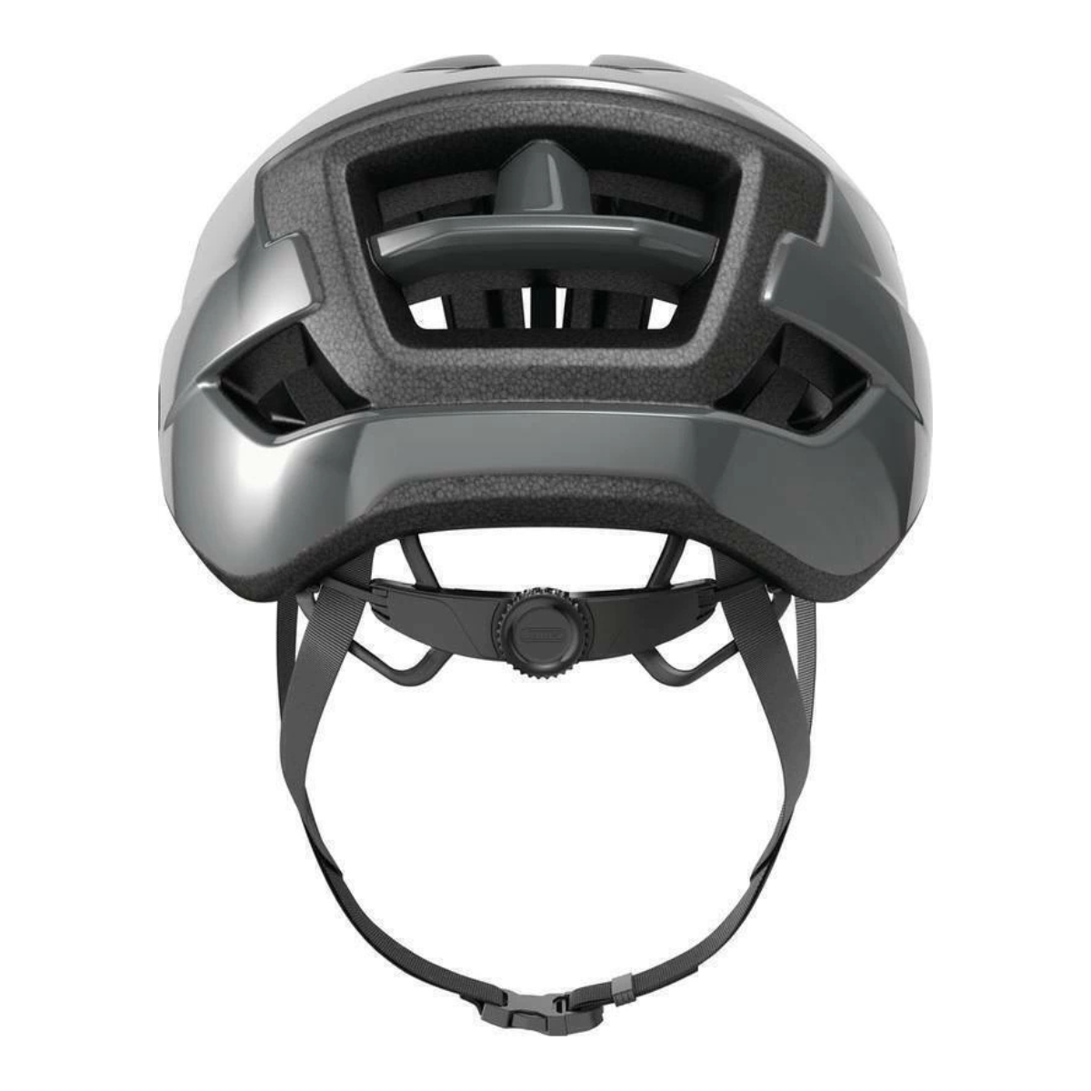 CAPACETE CICLISMO ABUS WINGBACK CORRIDA CINZA TAM P 51-55 CM