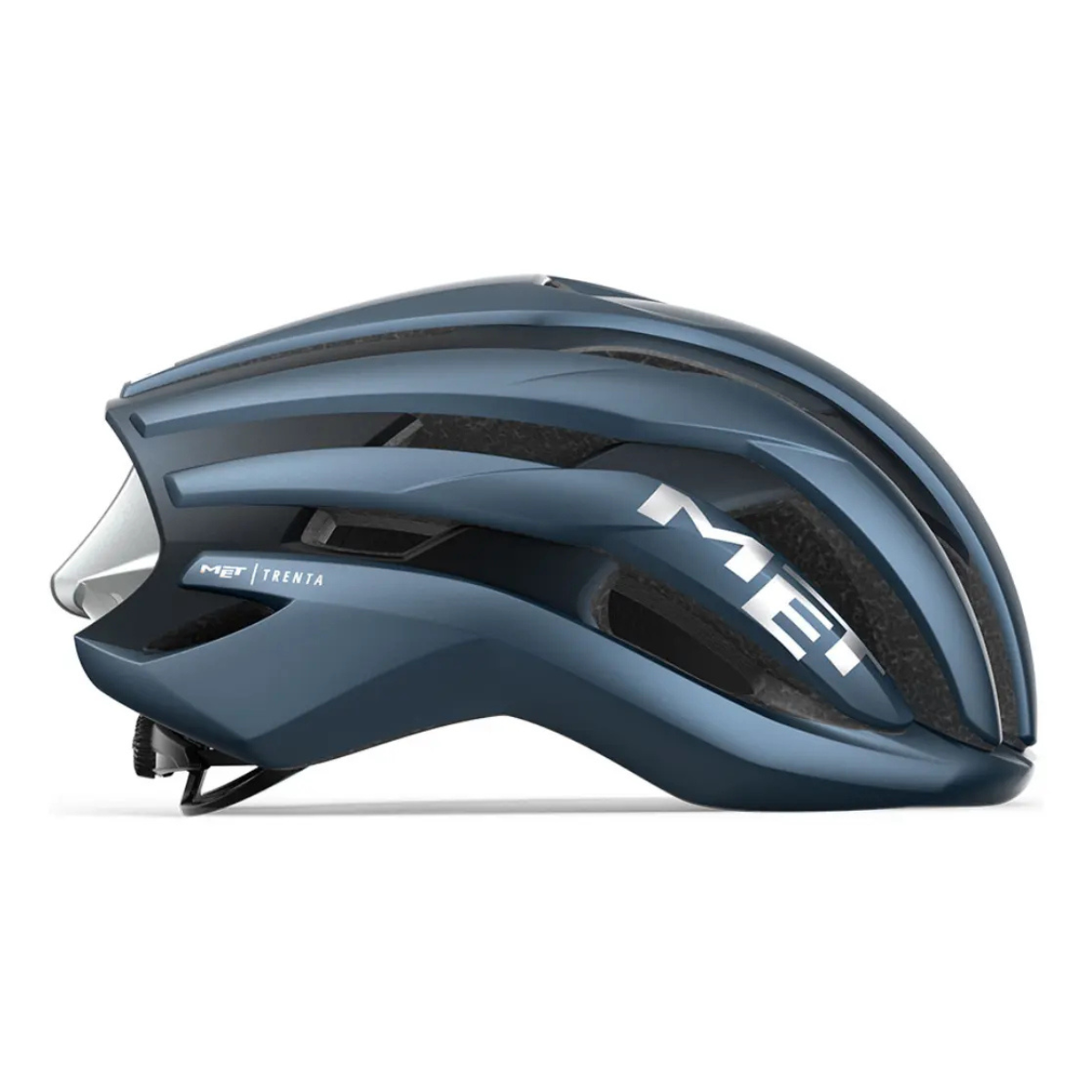 CAPACETE MET ROAD TRENTA MIPS COR AZUL MARINHO TAM M (56-58)