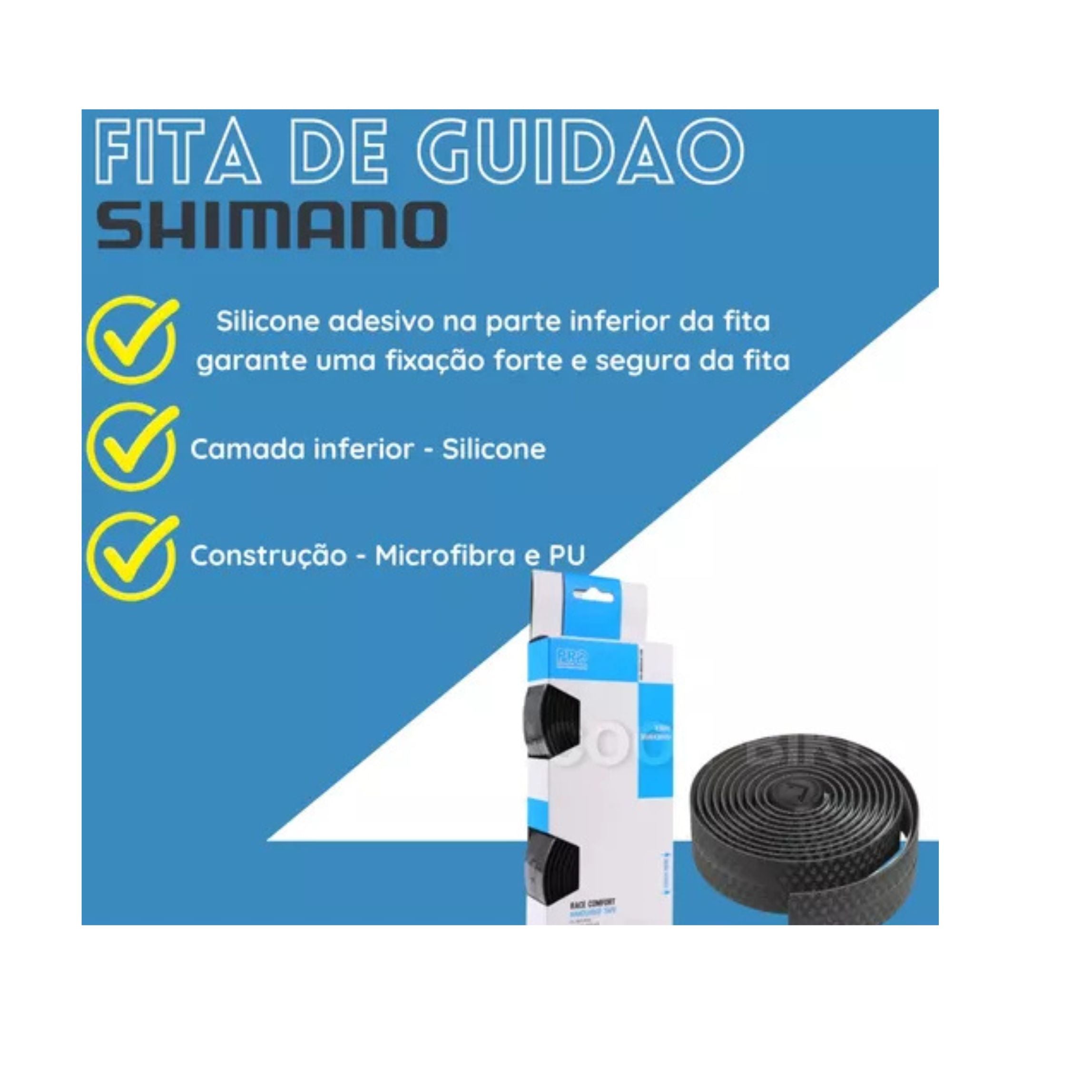 FITA DE GUIDAO RACE COMFORT SHIMANO PRO PTO