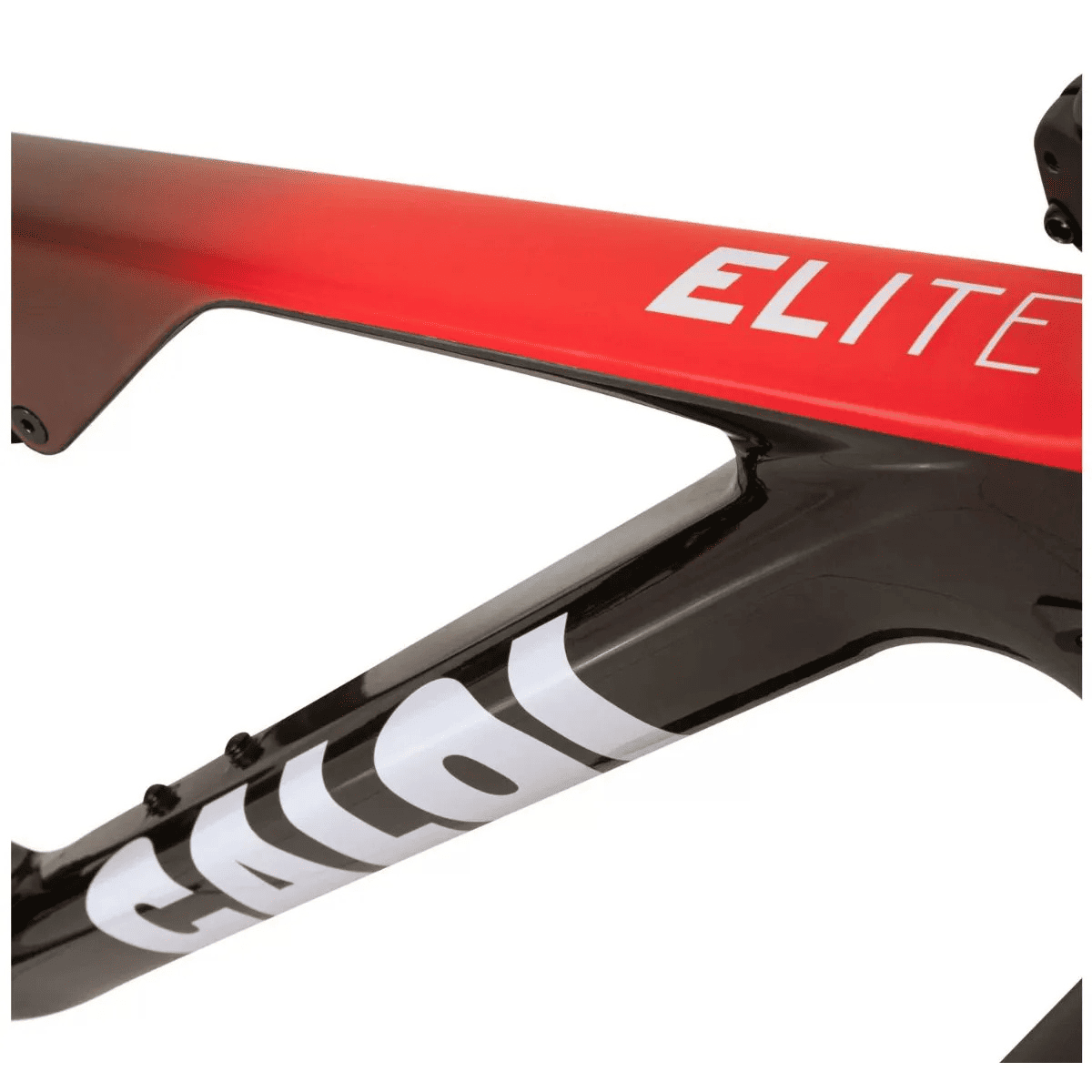 BIKE CALOI ELITE CARBON FS RACING 12V COR PRETO/VERMELHO