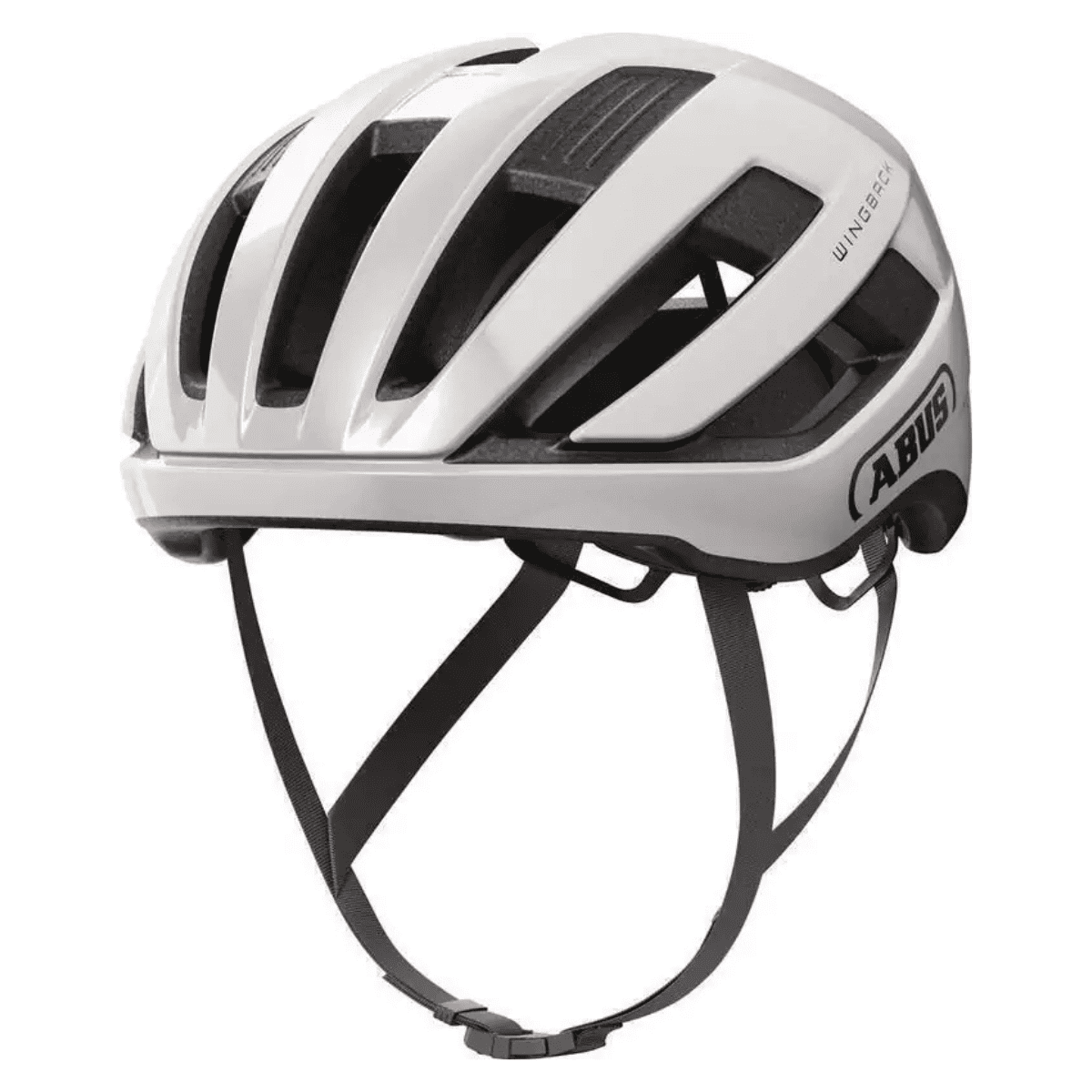 CAPACETE ABUS WINGBACK BRANCO BRILHANTE TAM. M