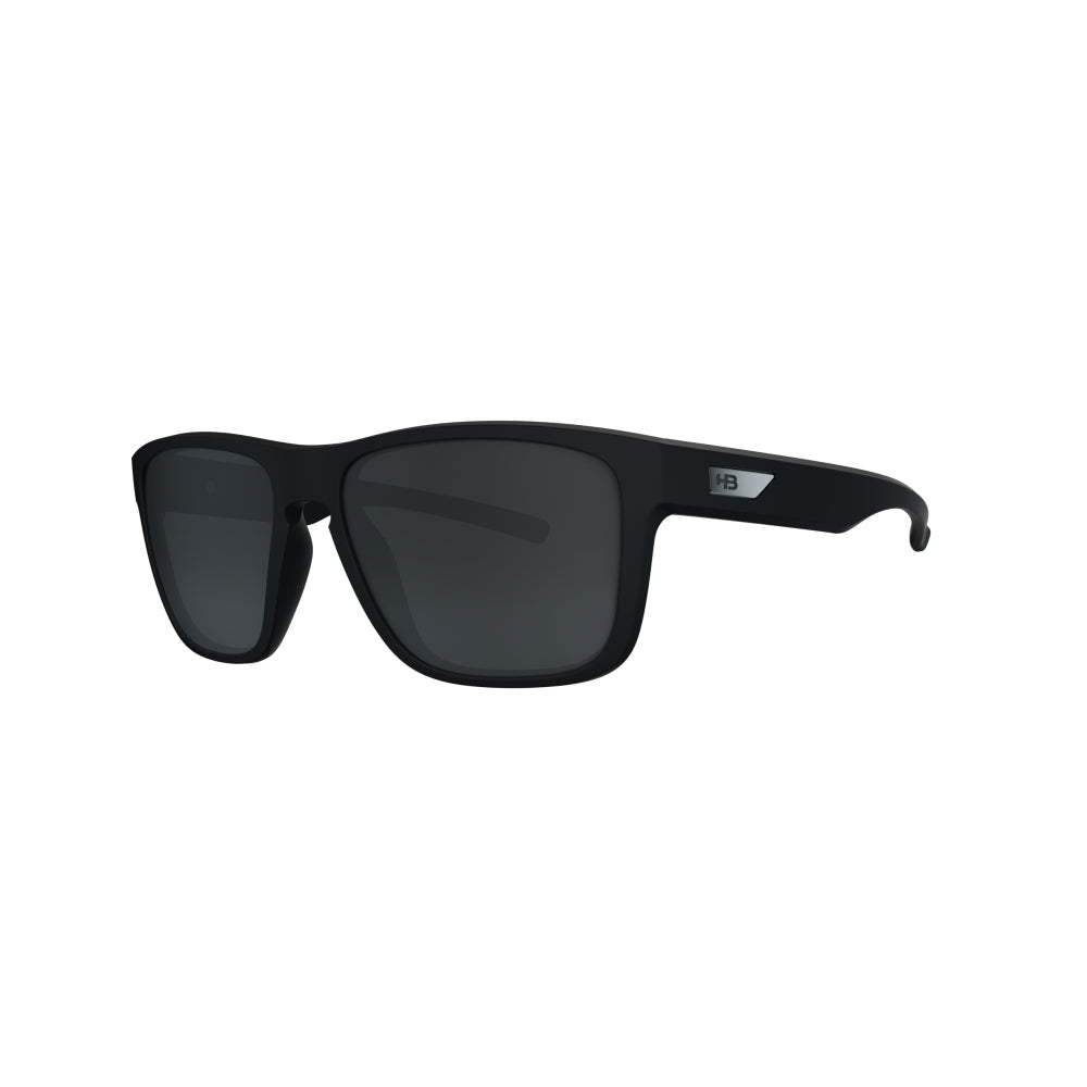 OCULOS CASUAL HB H-BOMB PRETO BRILHANTE C/ LENTE PRETA