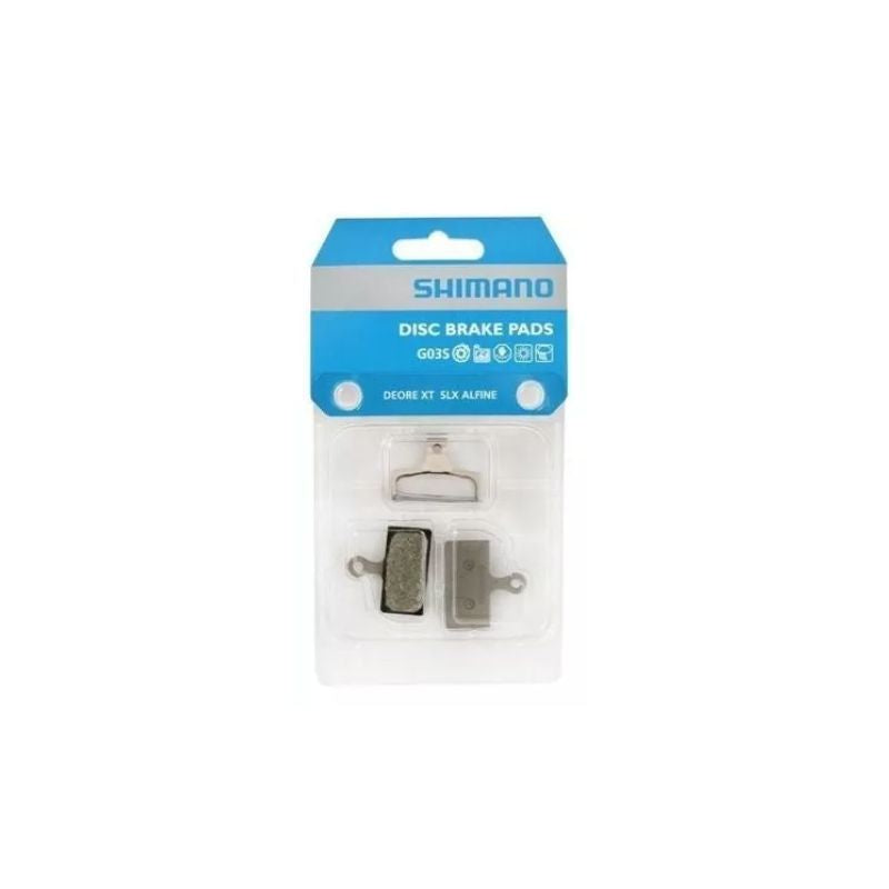 PASTILHA DE FREIO RESINA G03S COM MOLA SHIMANO 03SHIMANO Preto