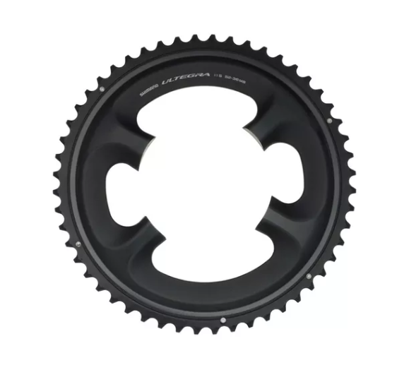 COROA SHIMANO ULTEGRA FC-6800 52D 52-36D BCD 110mm 36D Preto