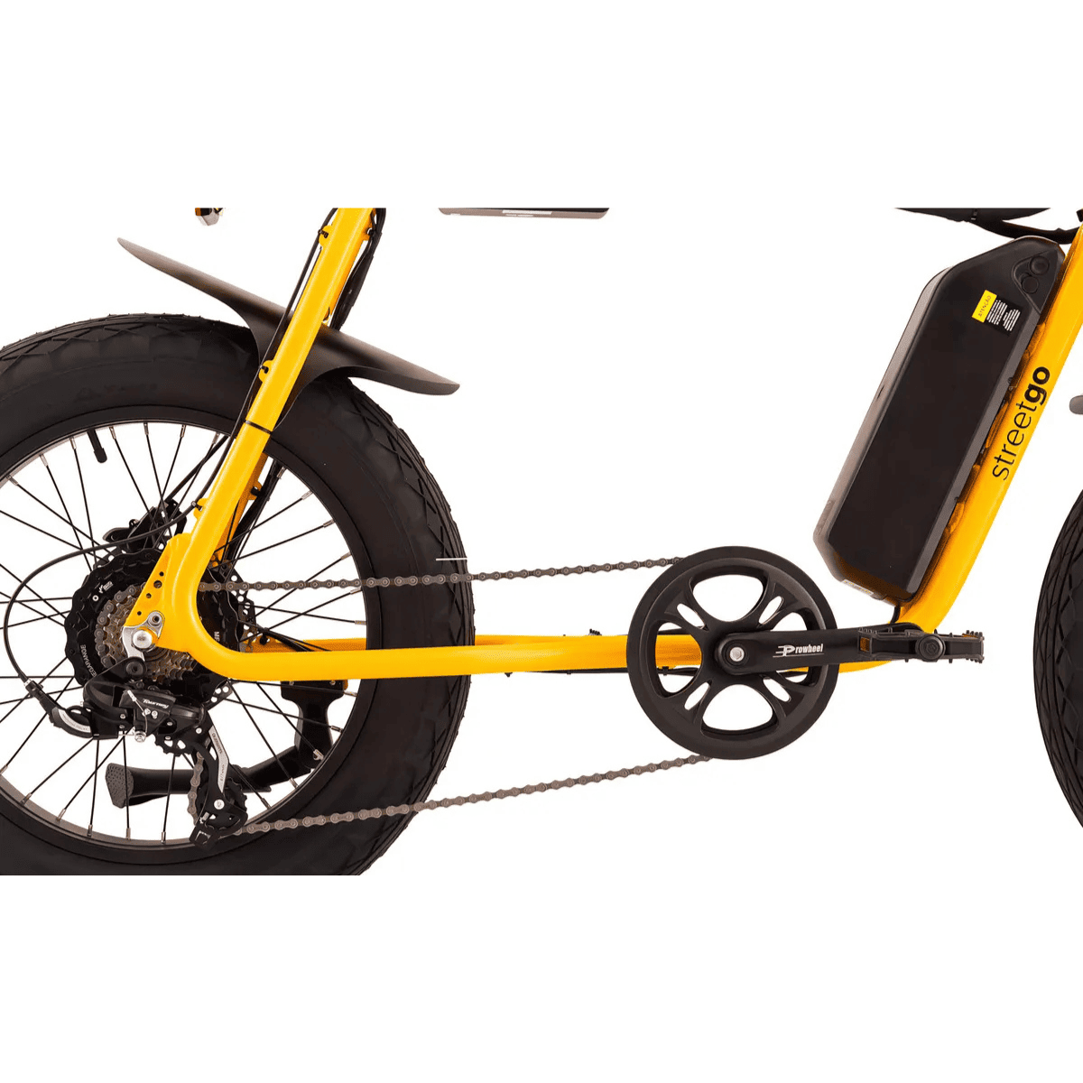 BICICLETA ELETRICA STREETGO S12 750WH AMARELA