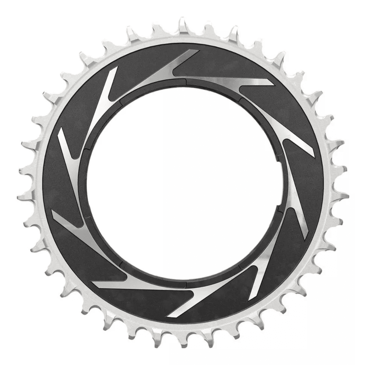 COROA SRAM XX SL T-TYPE EAGLE D1 38T 3MM OFFSET 12 VEL. THREADED PRETO/PRATA