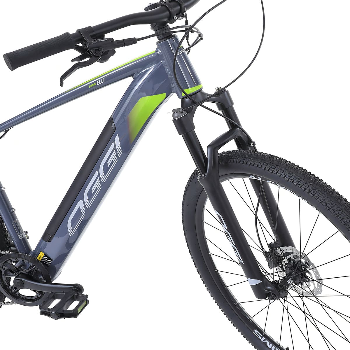 BIC ELETRICA OGGI 29 BW 8.0 32KM/H 8V CINZA/VD S - DCRE 2024/16454-9