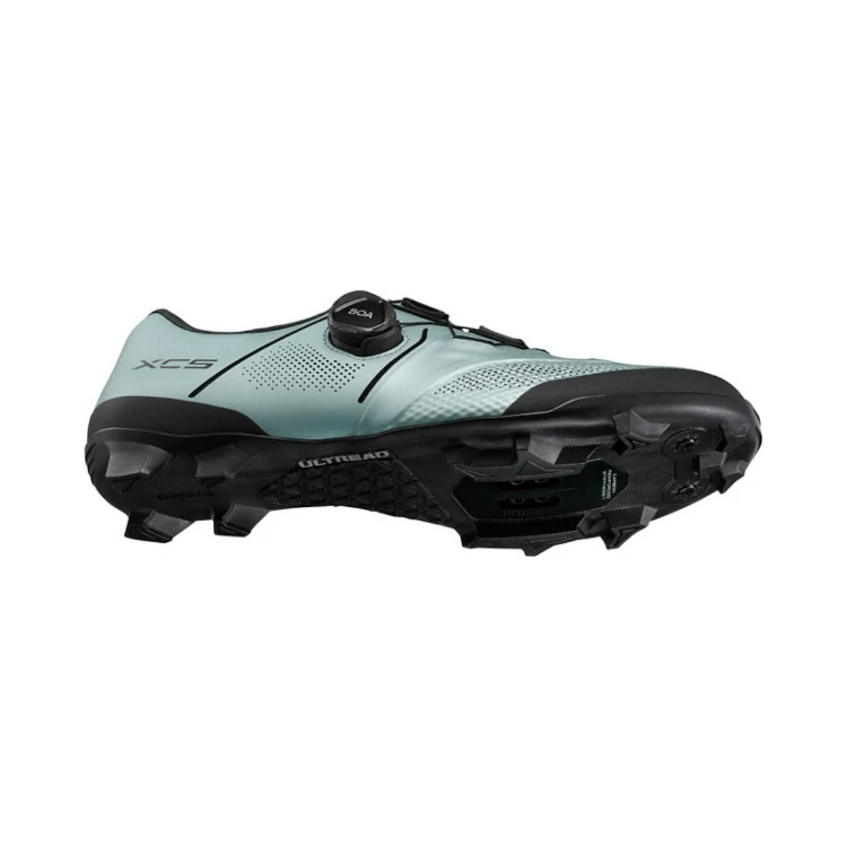 SAPATILHA SHIMANO MTB SH-XC503 COR AZUL CLARO
