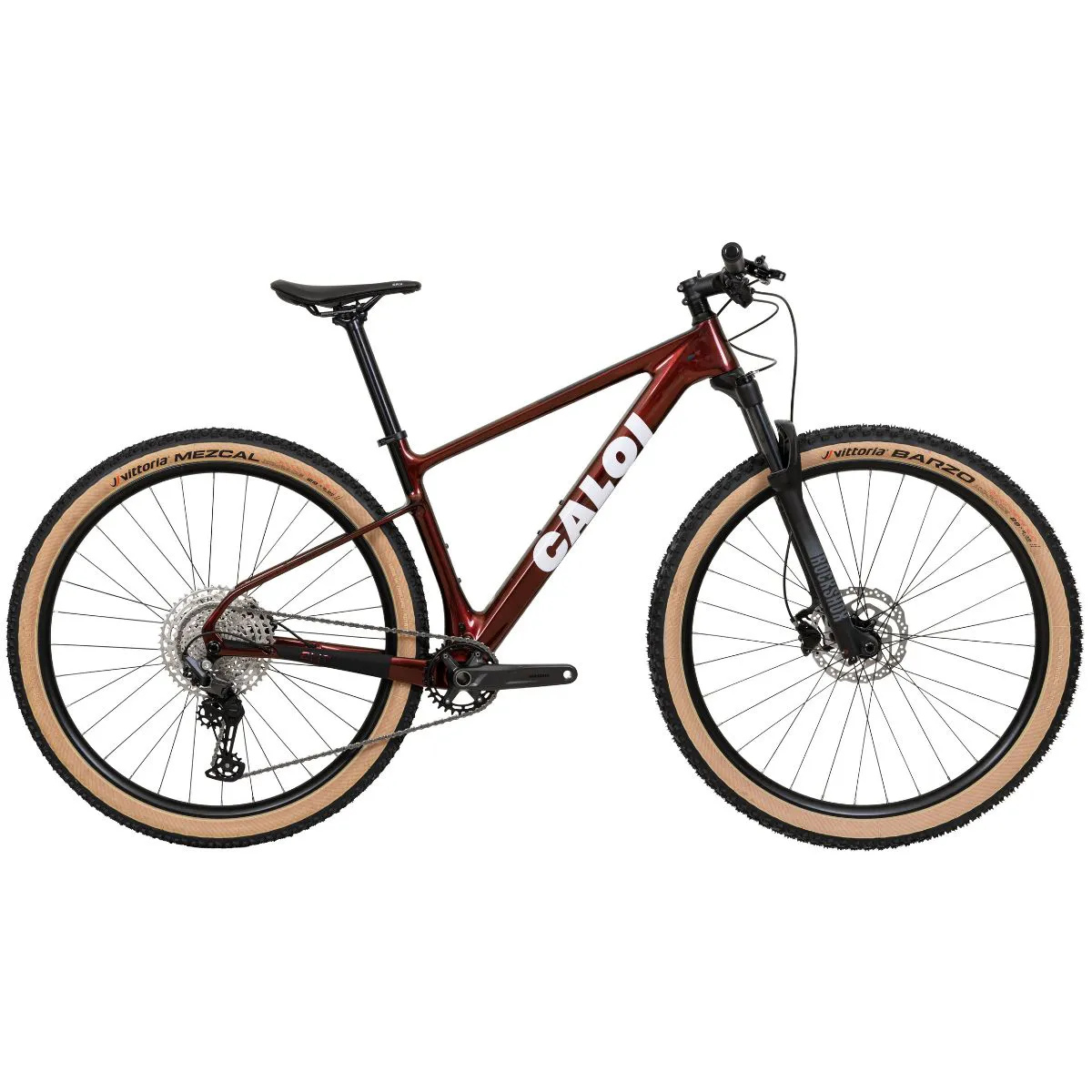 Bike Caloi Carbon HT Sport Deore Cor Vermelho Ano 2026