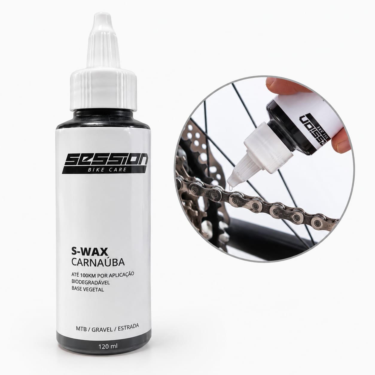Lubrificante De Cera Para Corrente S-wax 120ML
