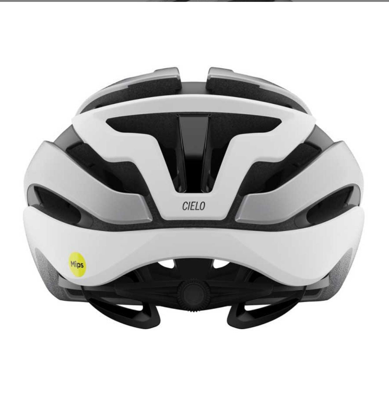 CAPACETE GIRO CIELO MIPS COR BRANCO/PRATA TAMANHO M