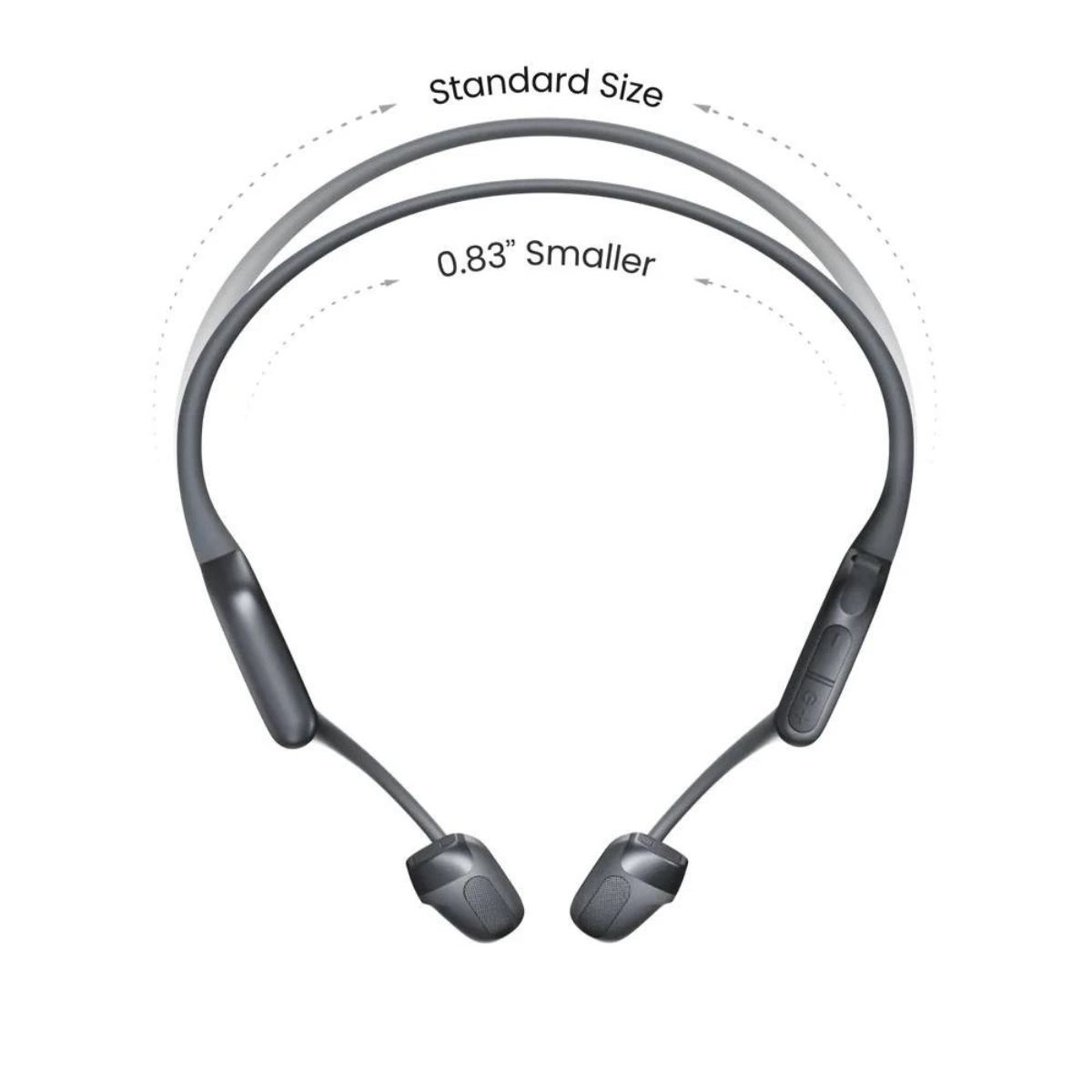 FONE DE CONDUCAO OSSEA SHOKZ OPENRUN PRO 2 MINI PRETO