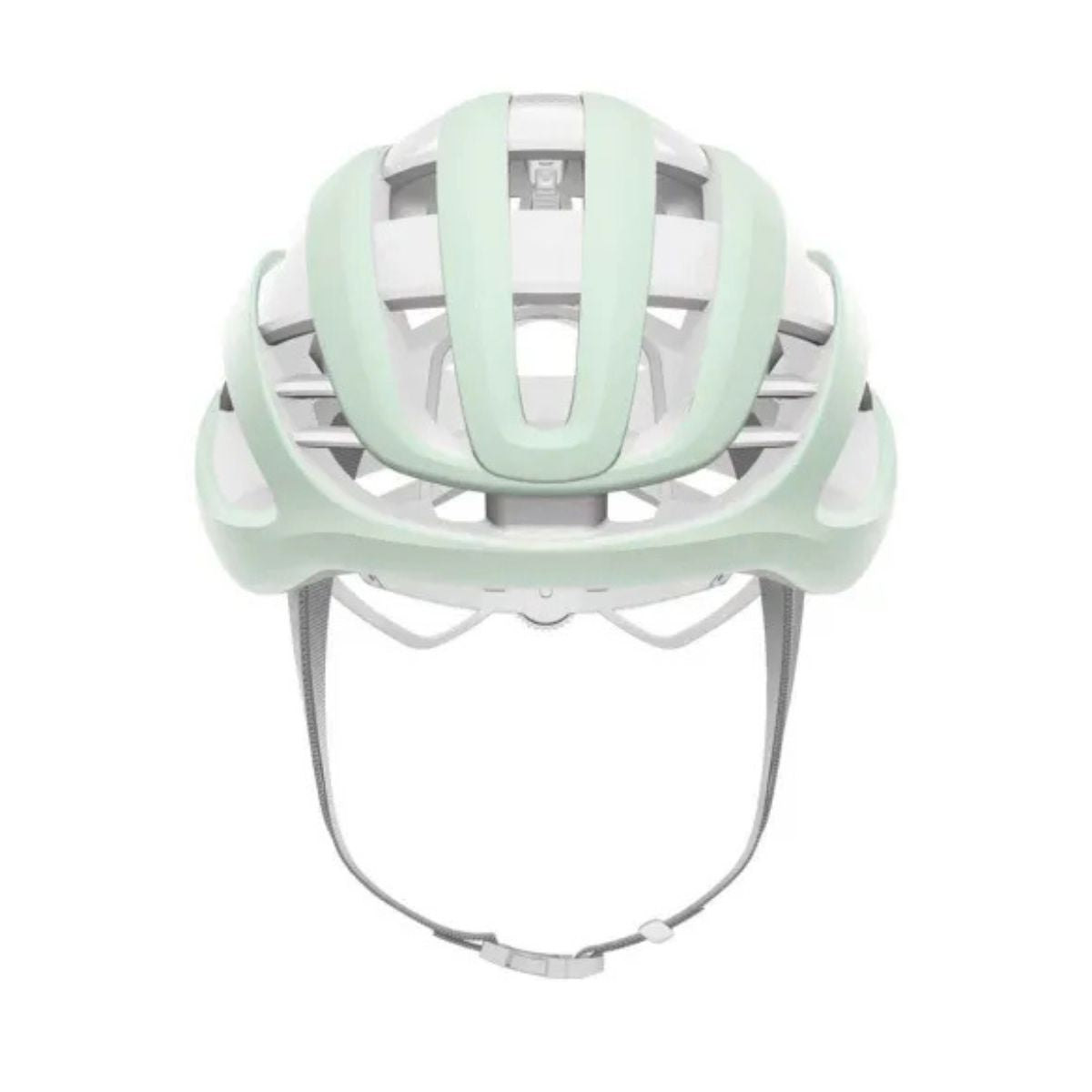 CAPACETE ABUS AIRBREAKER MENTA E BRANCO TAM P