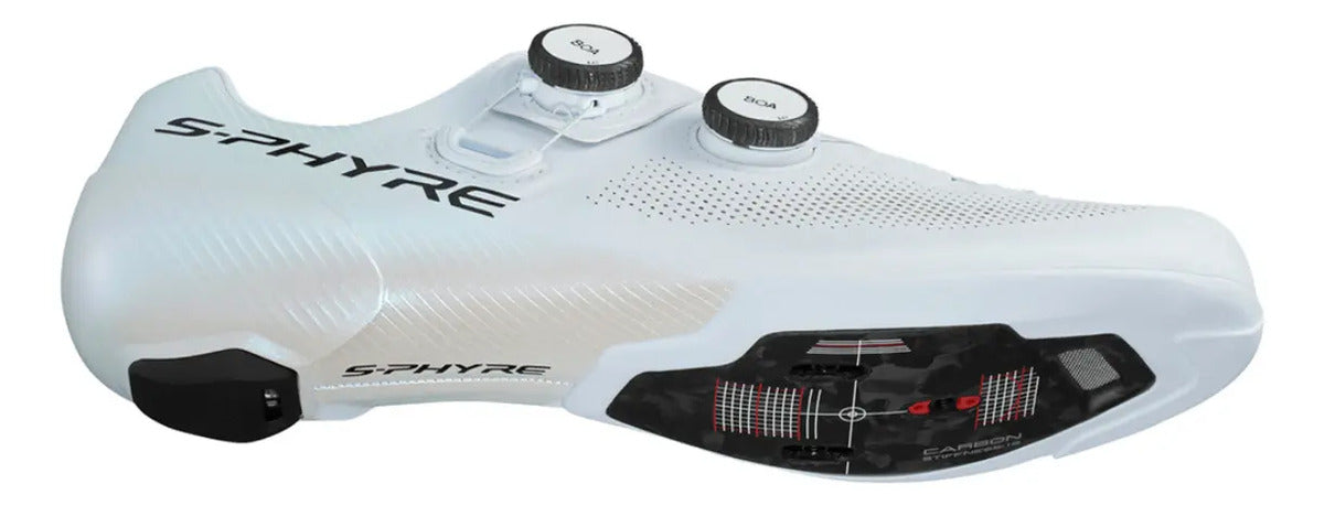 SAPATILHA SHIMANO ROAD  SH-RC903 S-PHYRE LARGO COR BRANCO