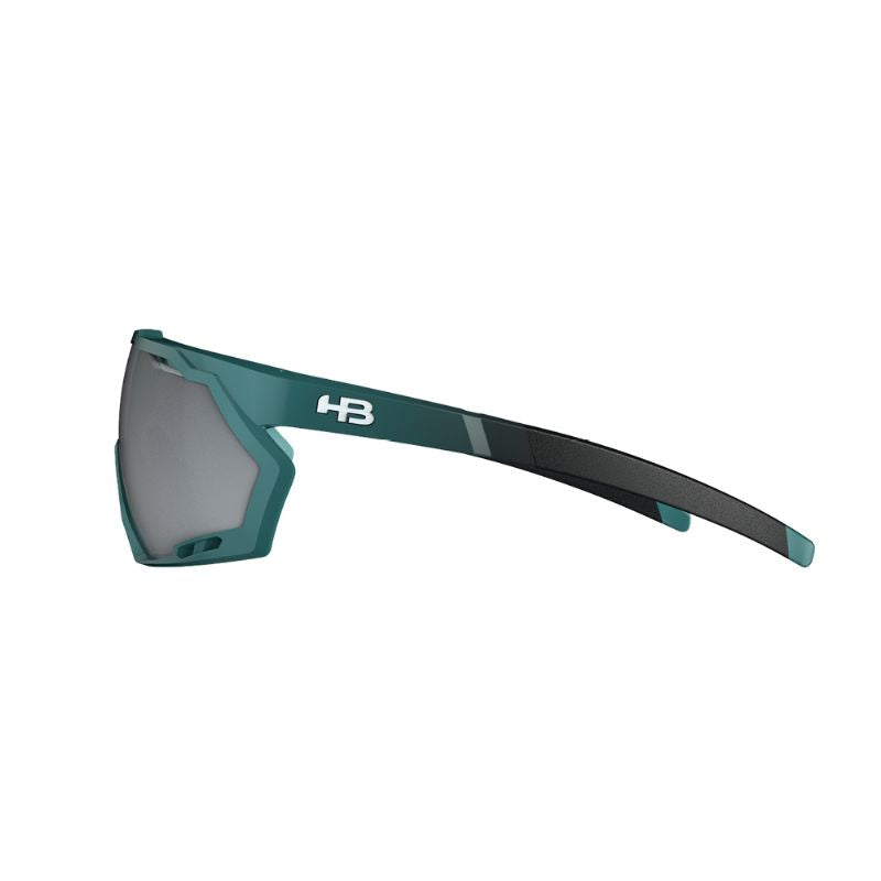 OCULOS HB SPIN GRAD DARK GREEN PRATA, CRISTAL