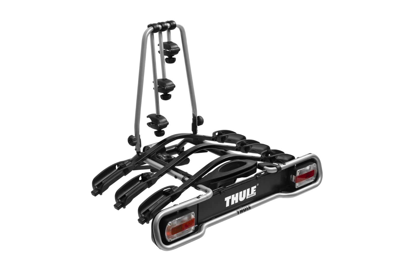 SUPORTE THULE EURORIDE PARA 3 BICICLETAS P ENGATE  Preto