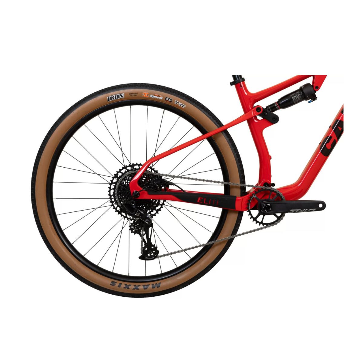 BIKE CALOI ELITE CARBON FS 12V COR VERMELHA
