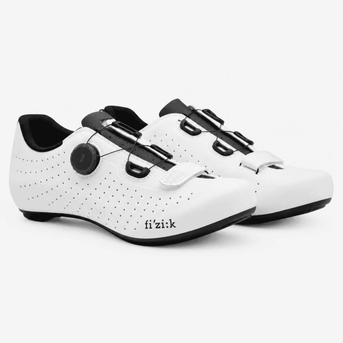 SAPATILHA FIZIK TEMPO R5 OVERCURVE BRANCA COM PRETO