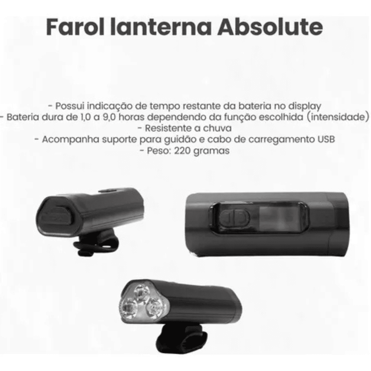 FAROL ABSOLUTE PRIME 1600 LUMENS