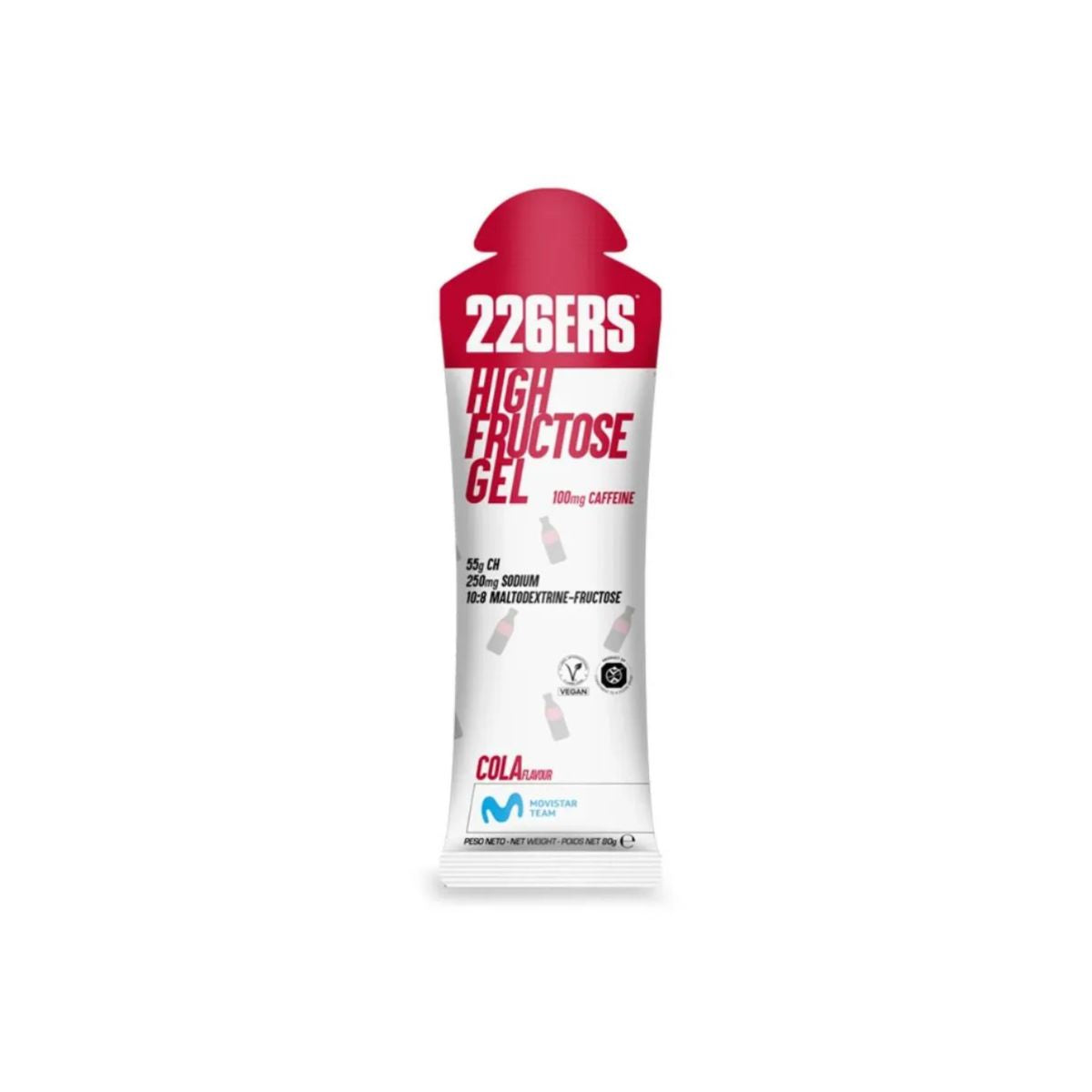 GEL 226ERS HIGH FRUCTOSE GEL 80GR CAFEINA E COLA