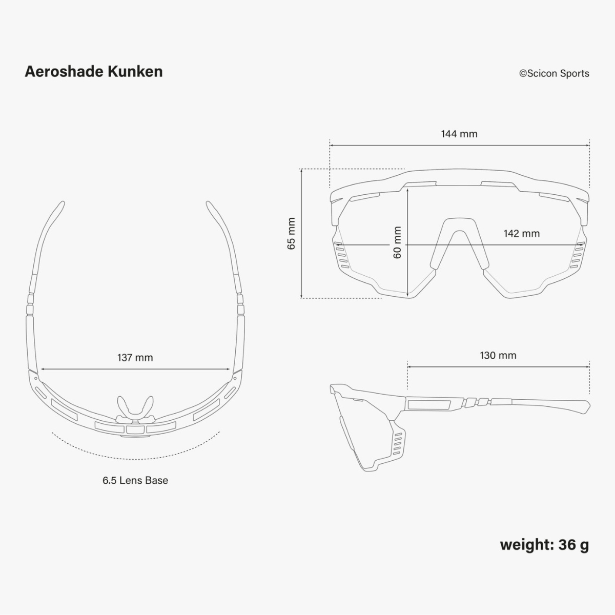 OCULOS SCICON AEROSHADE KUNKEN PRETO LENTE AZUL