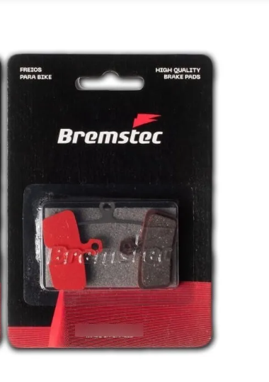 PASTILHA DE FREIO BREMSTEC SRAM AVID CODER R CODERR Vermelho