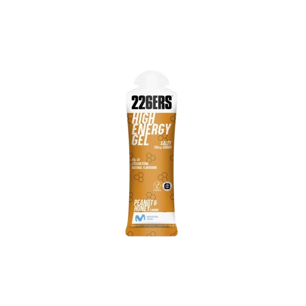 GEL 226ERS HIGH ENERGY 76G Peanut e honey/ amendoim e mel
